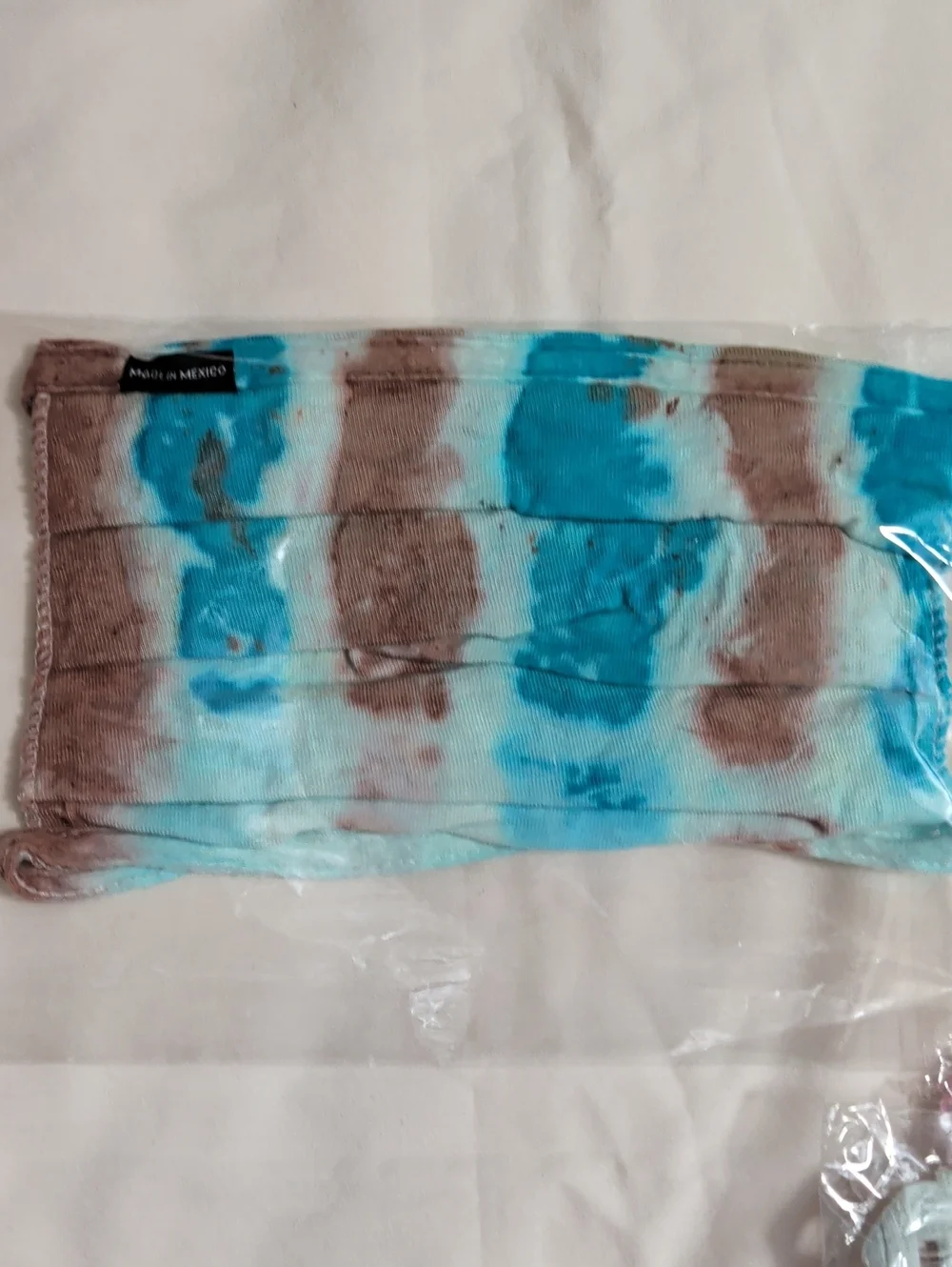 NWOT (002) Tultex Unisex Assorted Tie-Dye Face Masks Multi 8 Pack